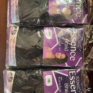 Iconic Essence Black Braid Hair Extensions